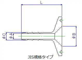 寸法図JIS規格タイプ